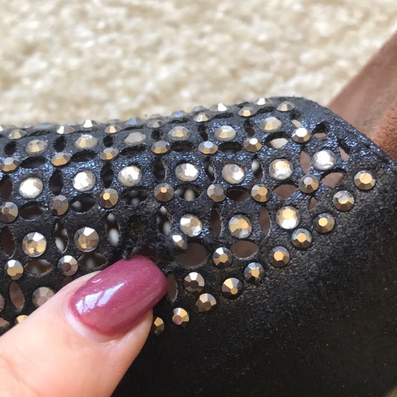 White Mountain rhinestone sandals - Picture 8 of 8